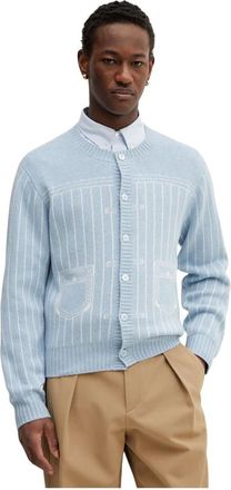 Kenzo Heren, Truien, Blauw, Maat: XL Katoen