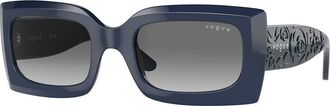 Vogue Eyewear VO5526S 309511 Womens Sunglasses Blue Size 52