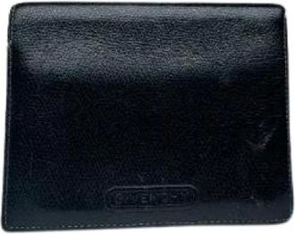 Givenchy Pre-owned Wallets, female, Black, Size: ONE SIZE Pre-owned Leather Wallet