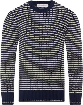 Orlebar Brown Lorca Side Stripe-277195-Night Iris/sea Mist