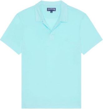 Vilebrequin Linen Jersey Polo Solid in Oxygen at Nordstrom, Size Xx-Large