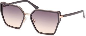 Guess GU7871 20B Womens Sunglasses Grey Size 59