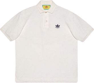 adidas x Gucci Cotton Piquet Polo White 700497-XJEL0-9791