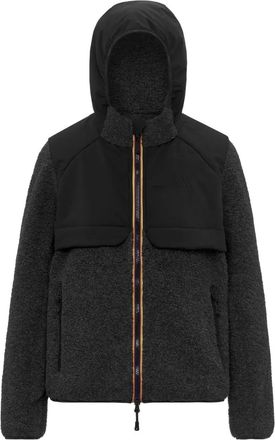 K-Way Giacca con cappuccio - Nero