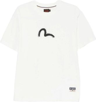 Evisu ht Hand Brush Daicock Printed ss Tee