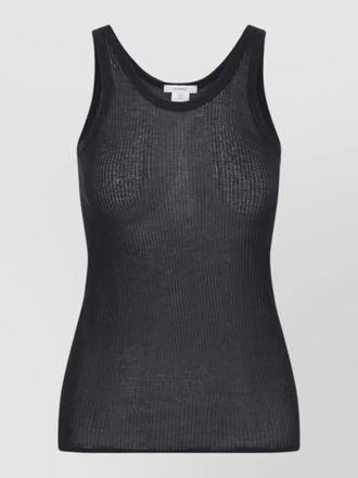 Christophe Lemaire silk blend sleeveless tank top