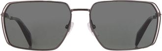 Chopard Green Rectangular Unisex Sunglasses SCHG90 568P 60
