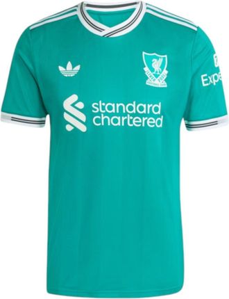 adidas Liverpool FC 25/26 Third Authentic Jersey Asia Sizing Sea Green JV6427