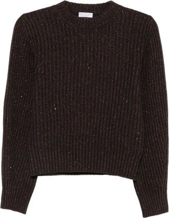 Brunello Cucinelli Mujer, Jerseys, Marr&oacute;n, Talla: M