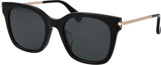 Max Mara Black Acetate Womens Sunglasses