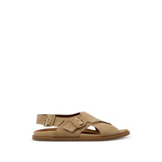 Camper Lluc Sandal - male - Camper - Flat Sandals - Brown - 9 UK - Shoes