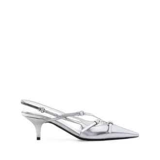 Miu Miu 55mm Leather Buckle Pumps