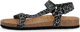 Grand Step Shoes Levi Animal Sandalen f&uuml;r Damen | braun