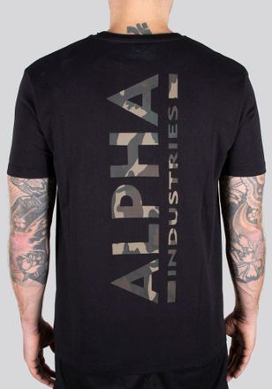 Alpha Industries Rundhalsshirt »Back Tee Camo Print«