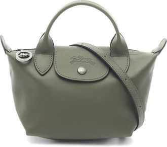 Longchamp Le Pliage Extra XS Leather Handbag