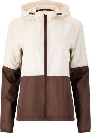 ENDURANCE Kinthar Jacket with Hood Laufjacke für Damen | braun/weiß