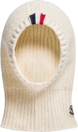 Moncler Balaclava Naturale - - Accessories - unisex - Bianco - L