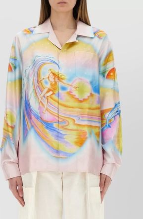 Casablanca silk printed shirt