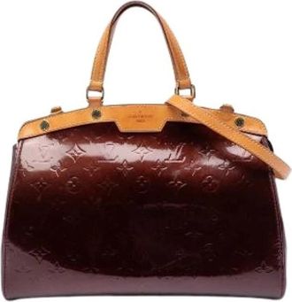 Louis Vuitton Pre-owned Handbags, female, Red, Size: ONE SIZE Pre-owned Brea MM
