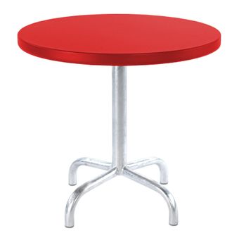 Schubiger M&ouml;bel Metall-Beistelltisch S&auml;ntis Rund