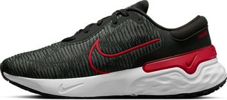 Nike Renew Run 4 Road Running Shoes Black University Red DR2677-003