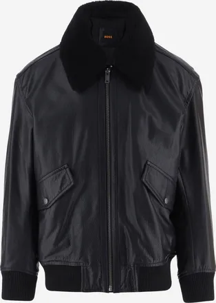 HUGO BOSS Jopeak leren jack