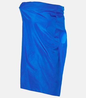 The Row Top Aria in taffetà di seta