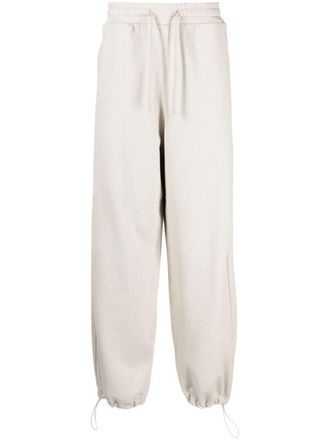 Five CM logo-appliqu&eacute; cotton track pants - men - Cotton - S - White