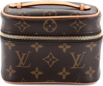 Louis Vuitton Nice Vanity Case kleine buidel met monogram canvas - Bruin