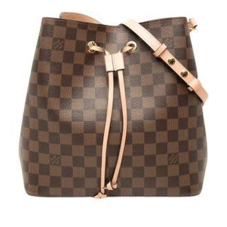 Louis Vuitton Pre-owned Neonoe Bucket Bag - Dames - Pre-owned - Bruin - Maat: ONE Size Leer