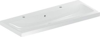 Keramag Keramag - Geberit Icon Light Lavabo, 120 Cm X 48 Cm, Con 2 Agujeros Para
