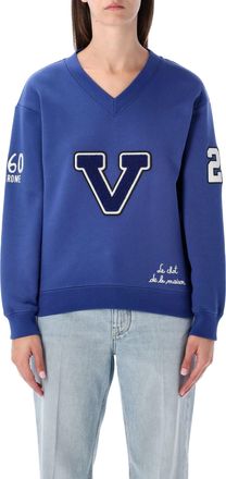 Valentino Garavani Valentino Cotton Varsity Sweatshirt