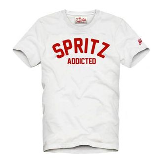 MC2 Saint Barth T-Shirts, male, White, Size: 2XL Tshm001