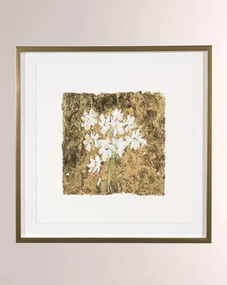 RFA Fine Art Gold and Narcissus Print Art by Robert Robinson