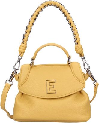 Ermanno Scervino Handtas met klepsluiting - Dames - Handtassen - Geel - ONE Size - Leer - Tassen