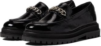 Farylrobin Raine Loafer Black Leather Casual Shoes ZAP808