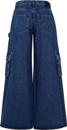 Off-white Cargo Jeans With Logo