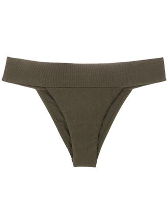 Lenny Niemeyer Slip bikini a vita bassa - Verde
