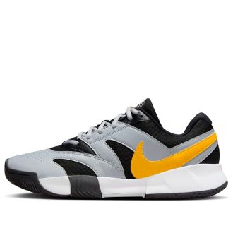 Nike Court Lite 4 Black Wolf Grey Orange FD6574-005