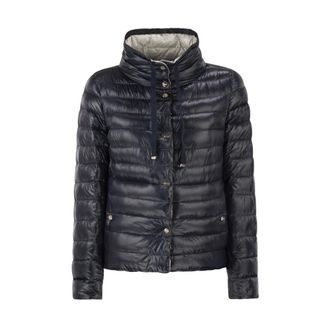 Herno Dames, Jassen, Blauw, Maat: XL Nylon