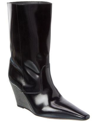 Brunello Cucinelli Leather Bootie