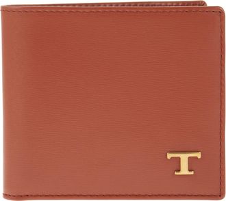 Tod's Tods Leather Wallet With Logo