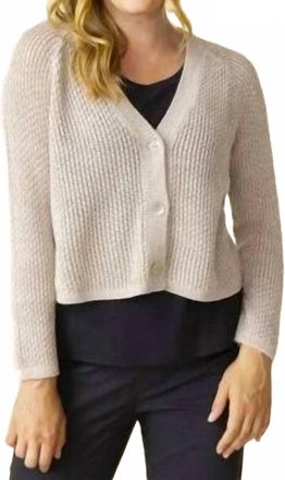 Habitat Womens Coastal Crochet Cardigan In Oatmeal