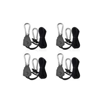 OEM Cuerda De Trinquete Ajustable Con Ganchos De 1/8, Tensor Para Toldo, Cuerda De Trinquete Para L&aacute;mparas O Plantas