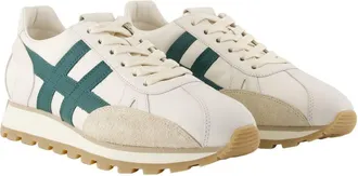 Hogan Mens H671 Sneaker Beige Calfskin