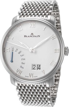 Blancpain Villaret Grande Date Jour Retrograde Mens Watch