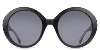 Kate Spade New York Zya/G/S Asian Fit 807/9O Womens Sunglasses Black Size 55