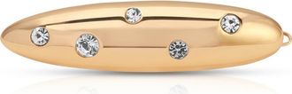 Ettika Crystal Studded Oblong Barrette in Gold at Nordstrom