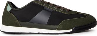 HUGO BOSS Mens Nitan Lowp Nymith 10271652 01 Low Top Trainers in Open Green - Size UK 11