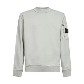 Stone Island Sweatshirts, male, Gray, Size: XL Felpa Sage V0055